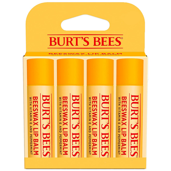 Burt's Bees Lip Balm Beeswax Value Pack