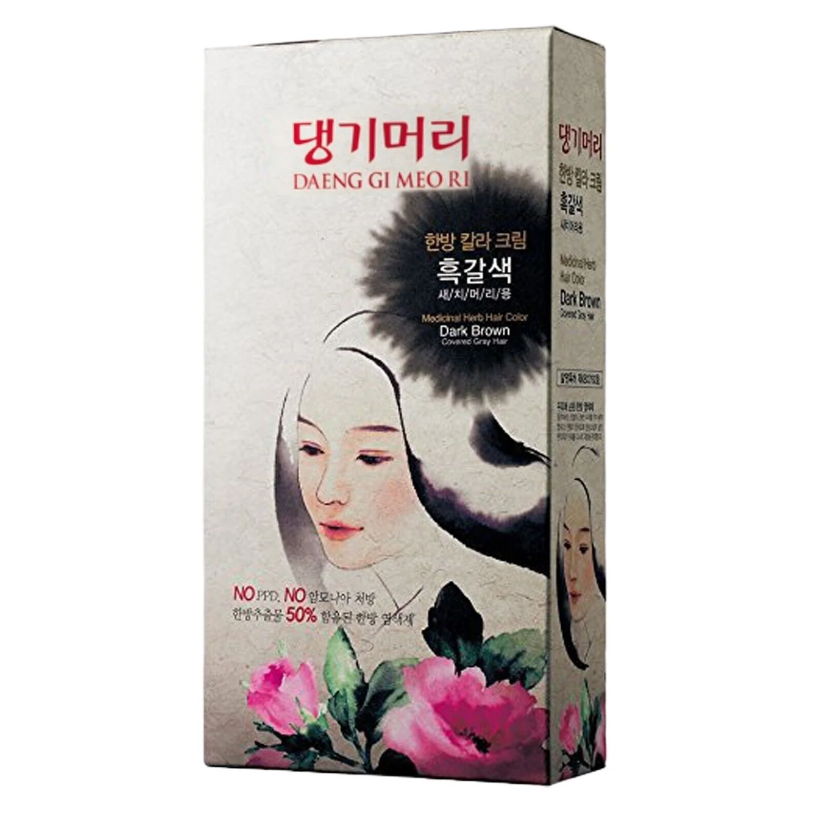 Daeng Gi Meo Ri Medicinal Herb Hair Color Dark Brown