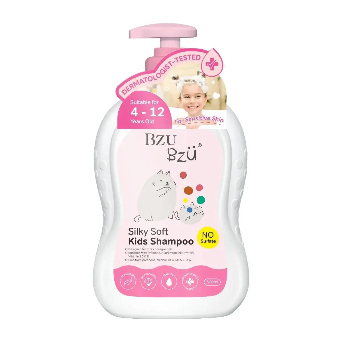 BzuBzu Kids Shampoo Silky Soft