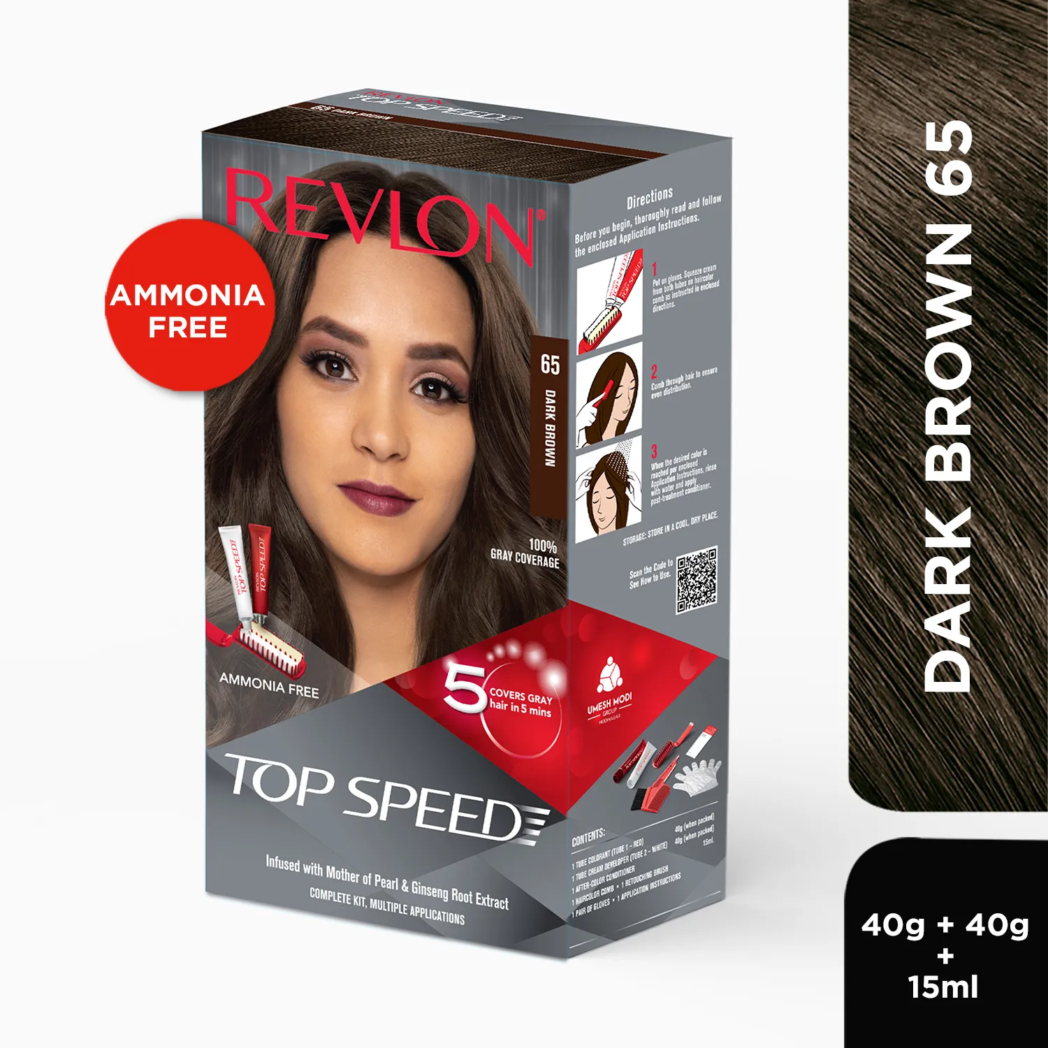 Revlon Top Speed 65 Dark Brown