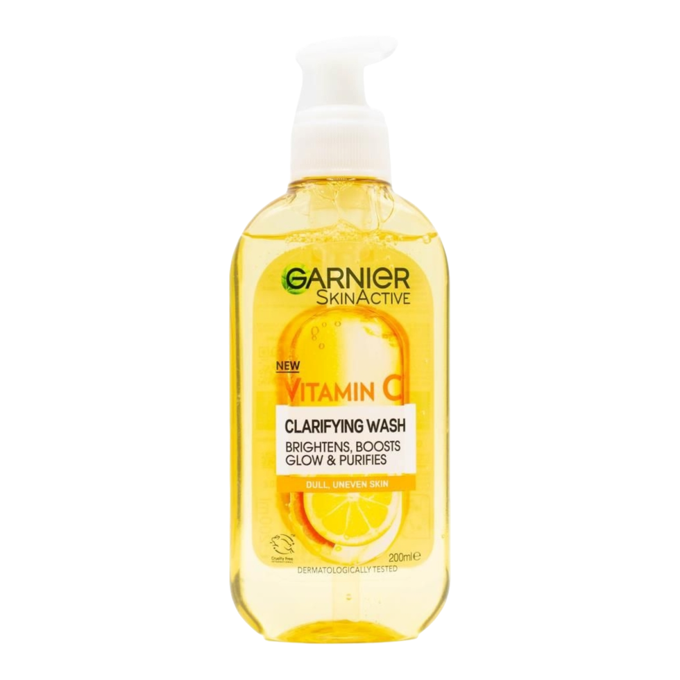 Garnier Skin Active Vitamin C Clarifying Wash Dull, Uneven Skin