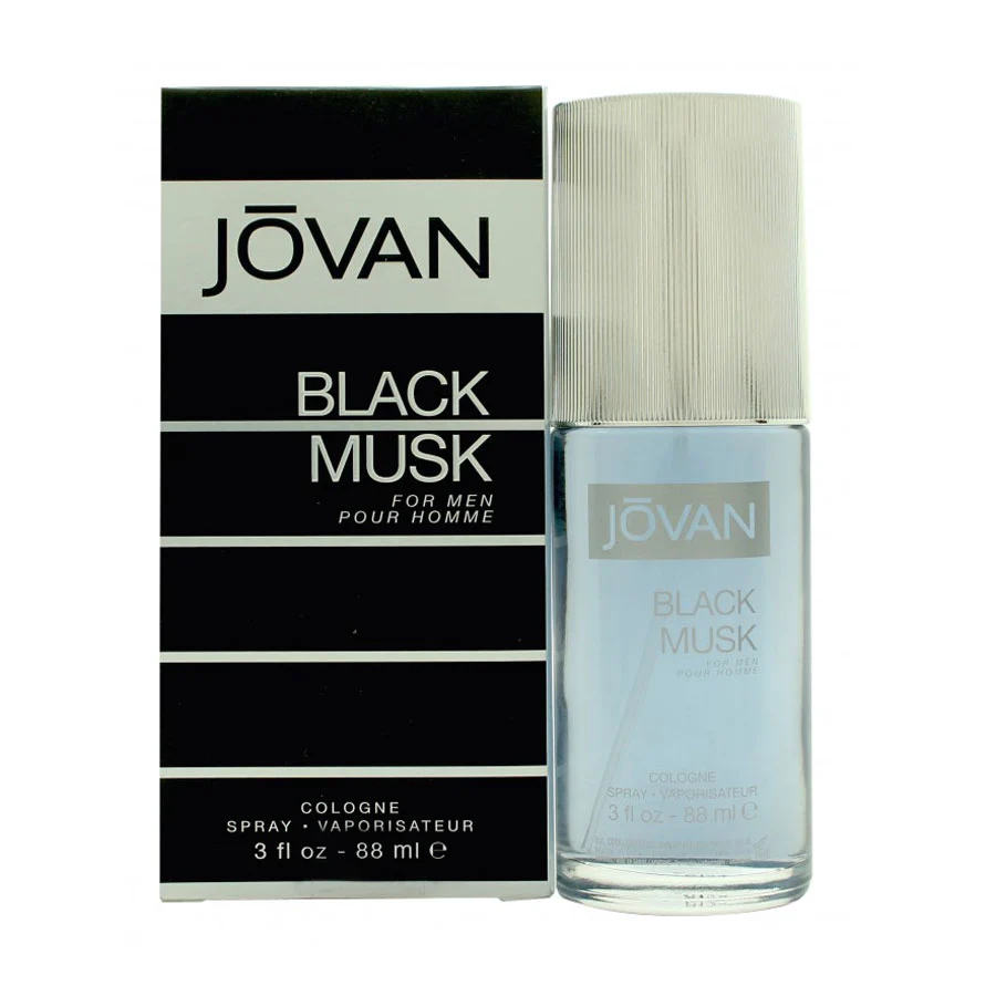Jovan Black Musk For Men Cologne Spray