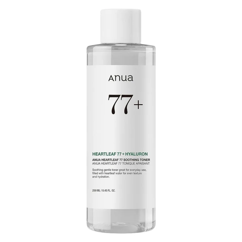 ANUA Heartleaf 77+ Hyaluron Soothing Toner