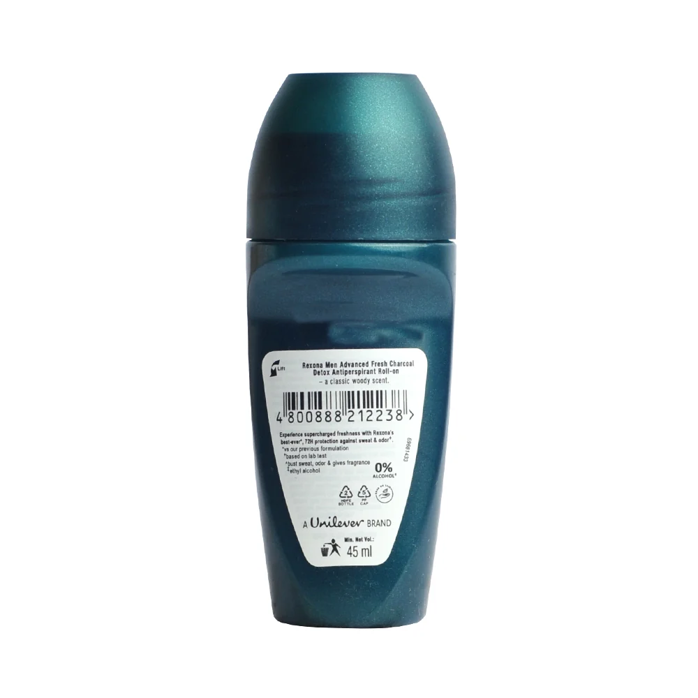 Rexona Roll On Charcoal Detox