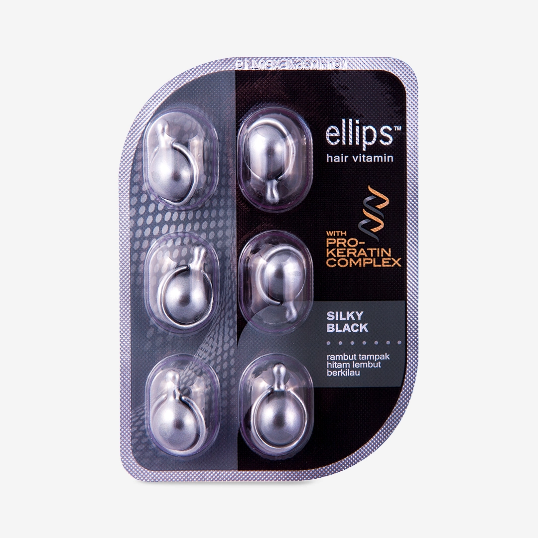 Ellips Hair Vitamin 6s With Pro-Keratin Black