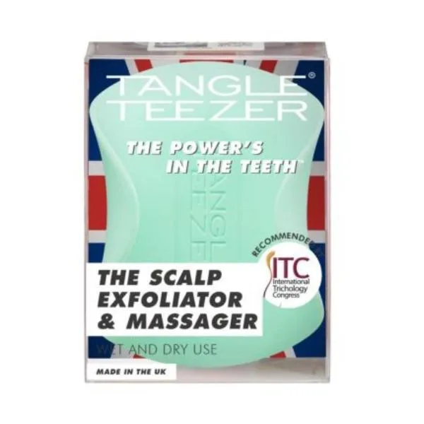 Tangle Teezer Wet & Dry The Scalp Exfoliator & Massager Mint Green
