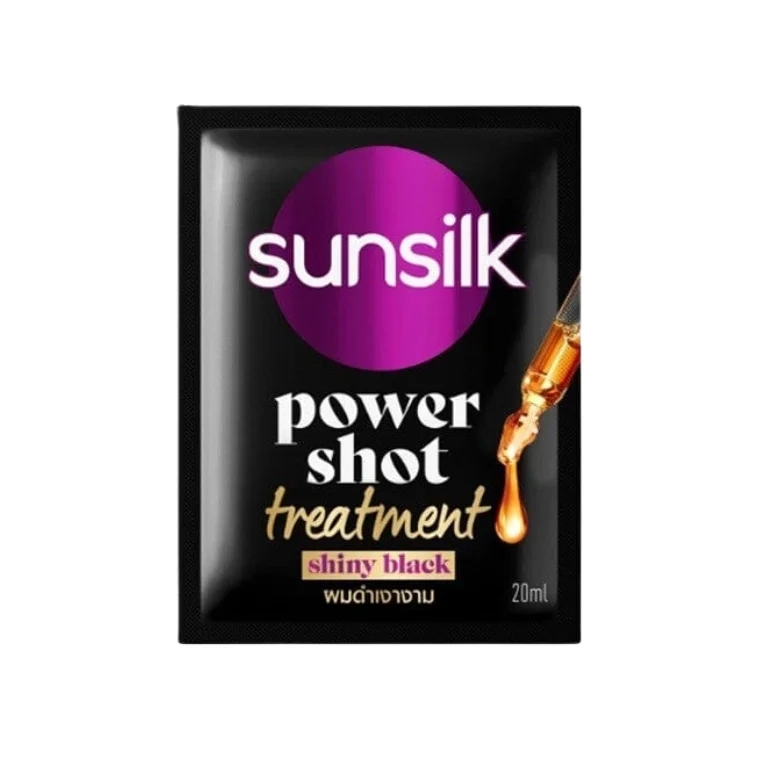 Sunsilk Treatment 20ml Power Shot Shiny Black
