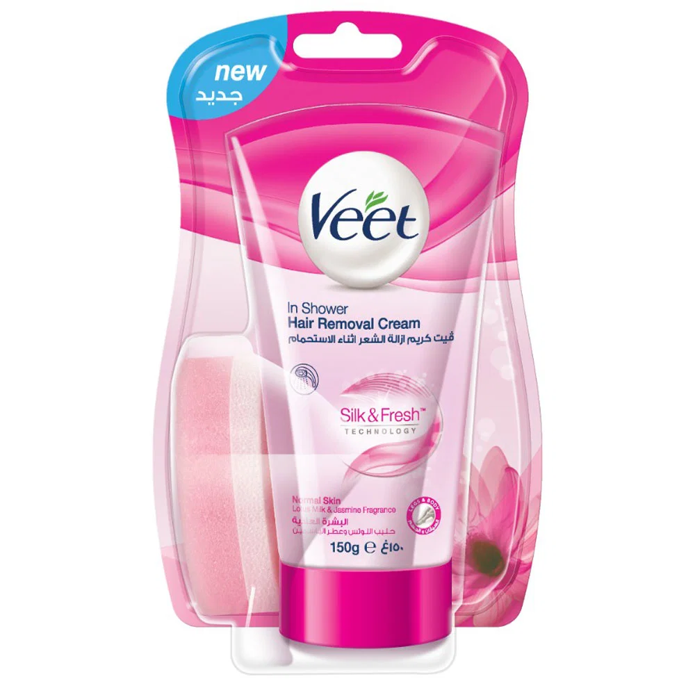 Veet In Shower Hair Removal Cream Normal Skin