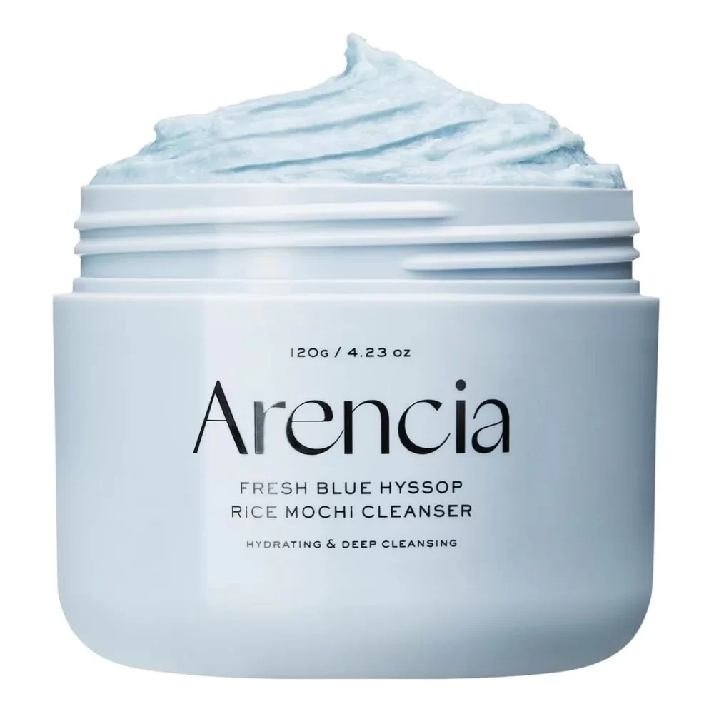 Arencia Rice Mochi Cleanser Fresh Blue Hyssop
