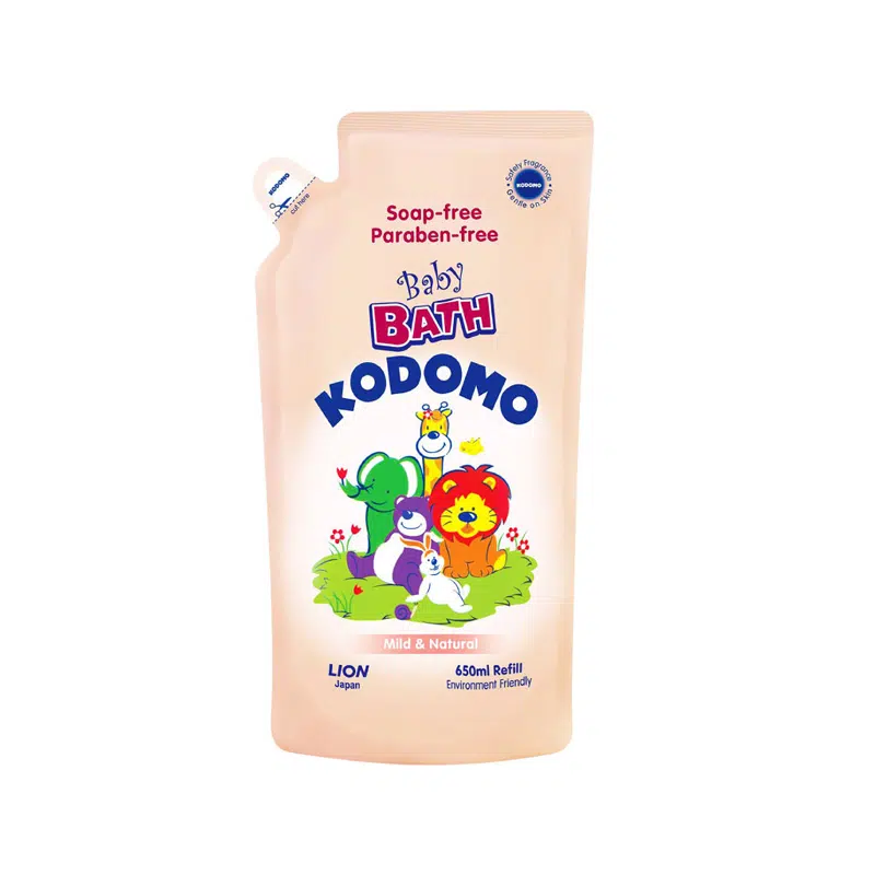 Kodomo Baby Bath Refill Mild & Natural