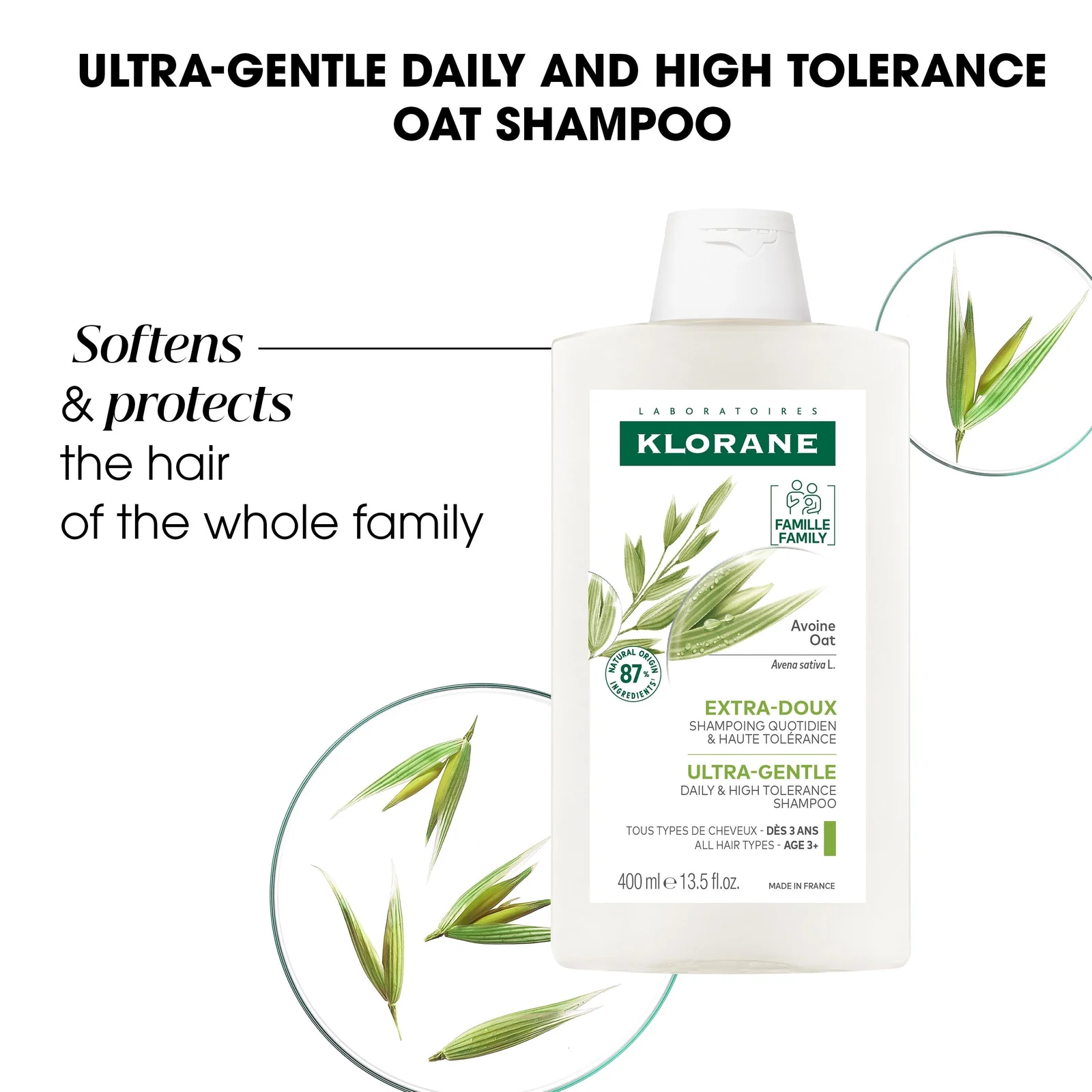 Klorane Shampoo Ultra Gentle
