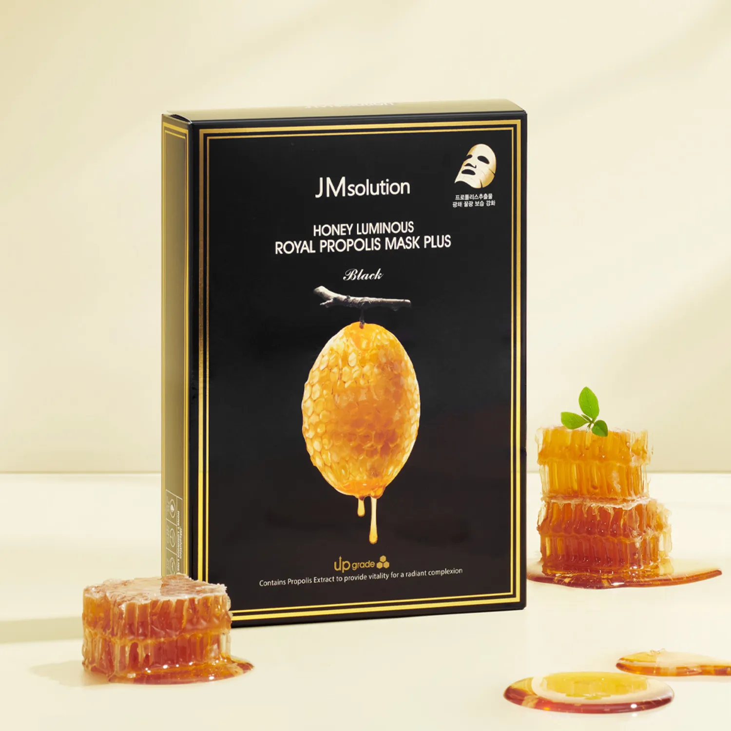 JM Solution Honey Luminous Royal Propolis Plus Mask 10s