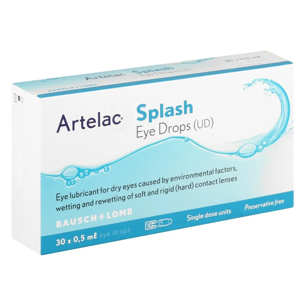 Bausch & Lomb Artelac Splash Eye Drops