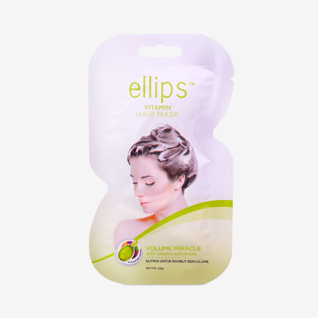 Ellips Vitamin Hair Mask Volume Miracle Green
