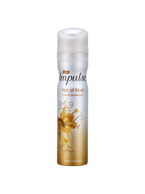 Impulse Body Spray 75ml Hint Of Musk