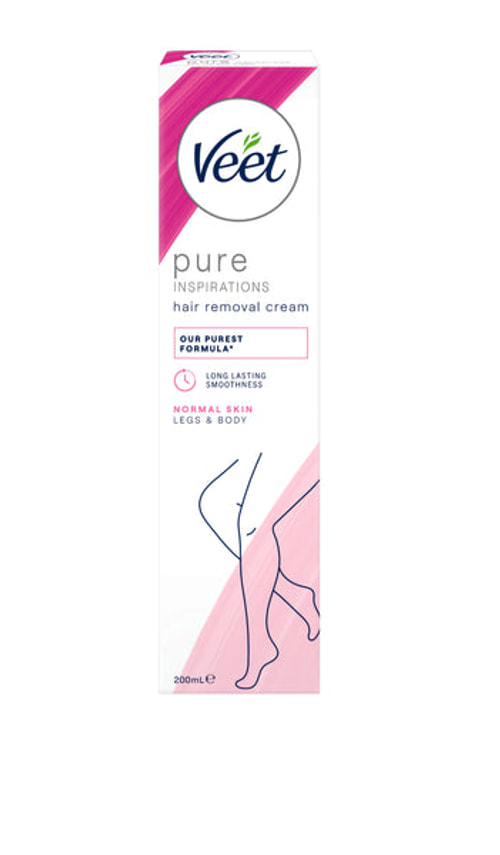 Veet Hair Removal Cream Pure Inspirations Normal Skin Pink