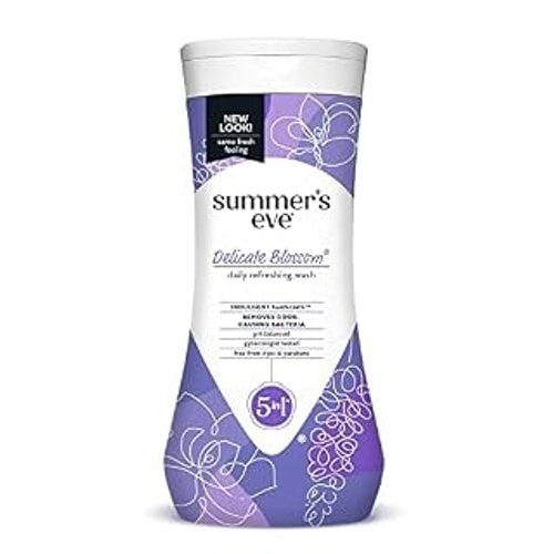 Summer's Eve Delicate Blossom Cleansing Wash 15oz for Sensitive Skin