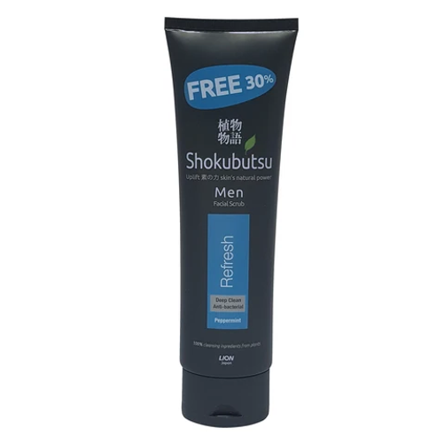 Shokubutsu Men Facial Scrub Refresh