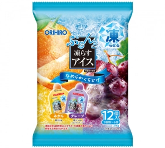 Orihiro Frozen Jelly Ice Mandarin Orange & Grape