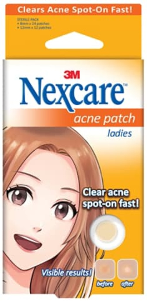 Nexcare Acne Ladies 36 Patches