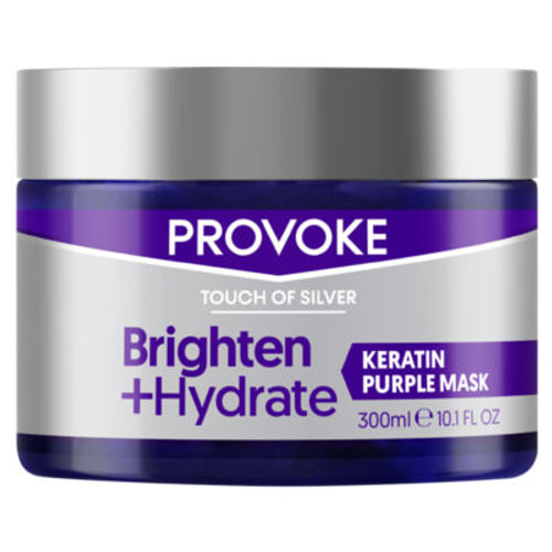Pro:Voke Mask Touch Of Silver 300ml Keratin Purple Brighten + Hydrate