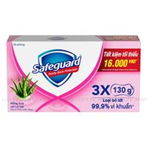 Safeguard Bar Soap Pink 130gx3