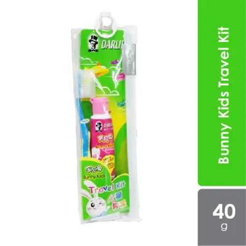 Darlie Bunny Kids Toothpaste + Toothbrush Dental Set