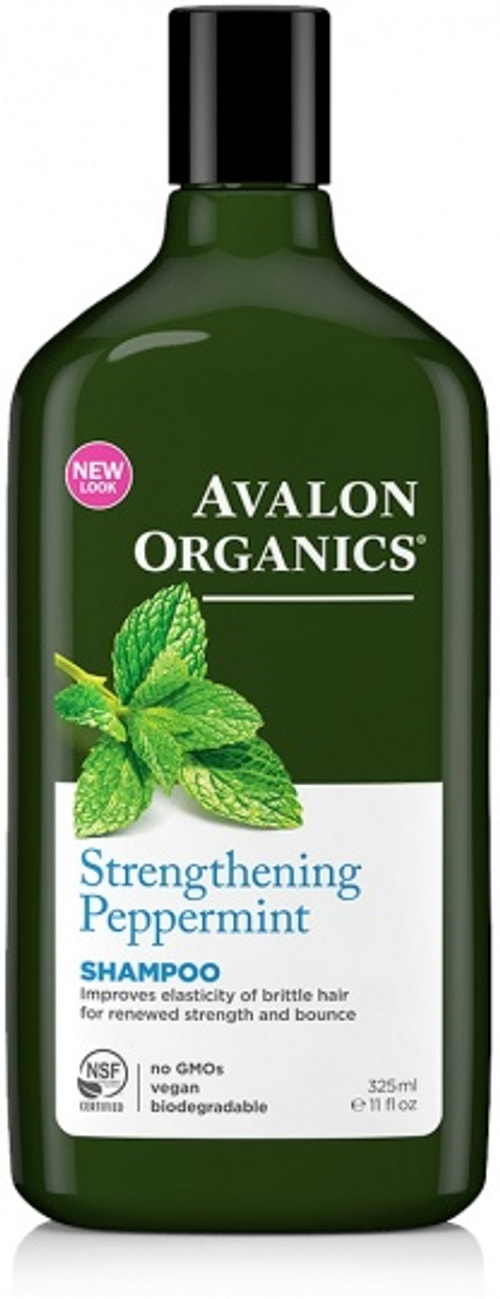 Avalon Organics Shampoo Strengthen Peppermint