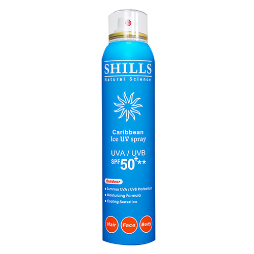 Shills Caribbean Ice UV Spray SPF50