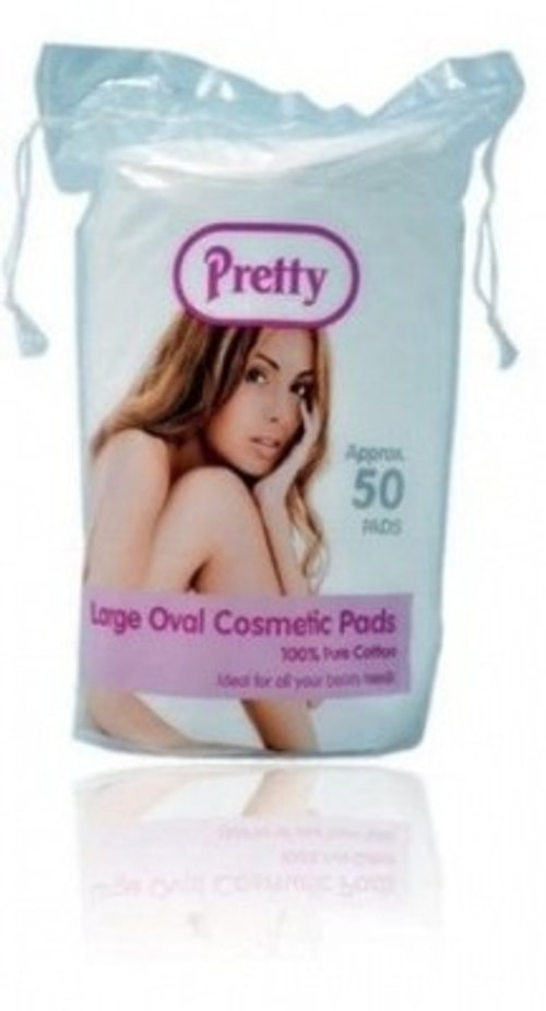 Pretty Large Oval Cosmetic Pads 50s