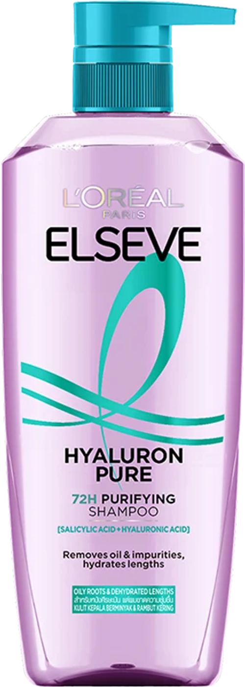Elseve Shampoo Hyaluron Pure Purifying
