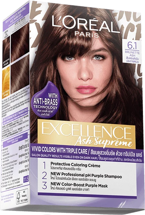 Excellence Ash Supreme 6.1 Brunette Ash