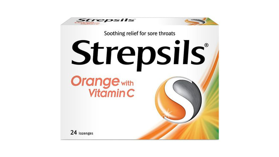 Strepsils Antiseptic Lozenges 24s Vitamin C