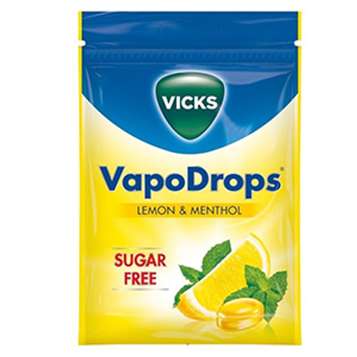 Vicks Vapodrops Lemon 72g Sugar Free