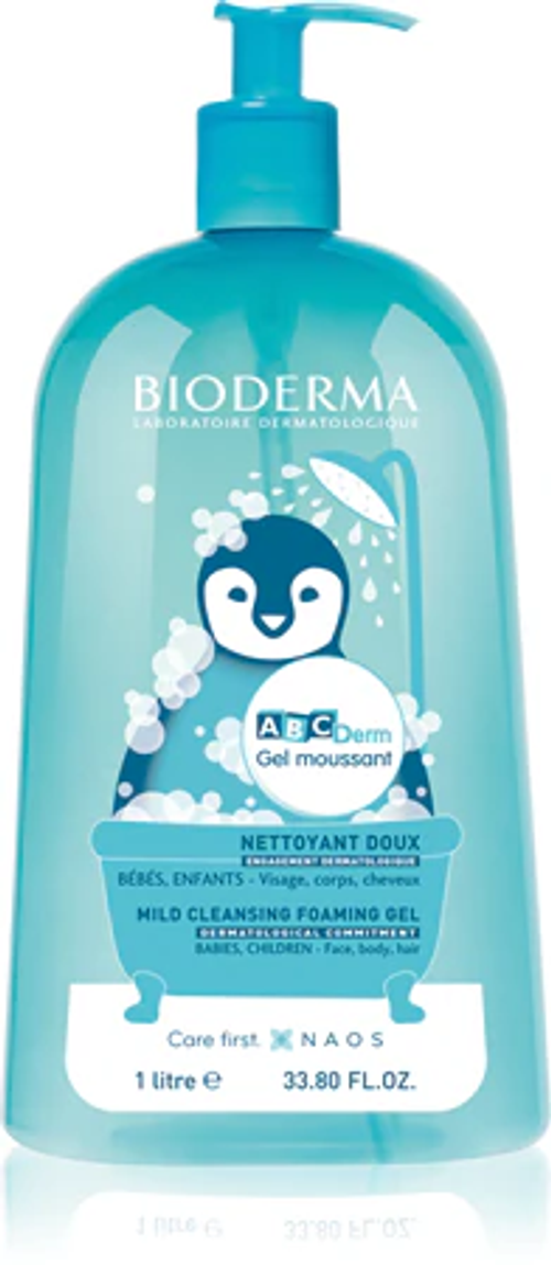 Bioderma Kids ABC Derm Gel Moussant Mild Cleansing Foaming Gel