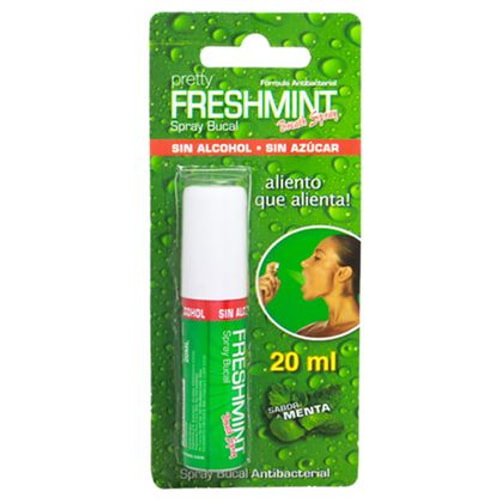 Pretty Freshmint Antibacterial Mouth Spray