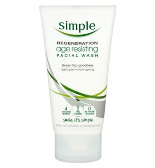 Simple Regeneration Age Resisting Facial Wash 150ml