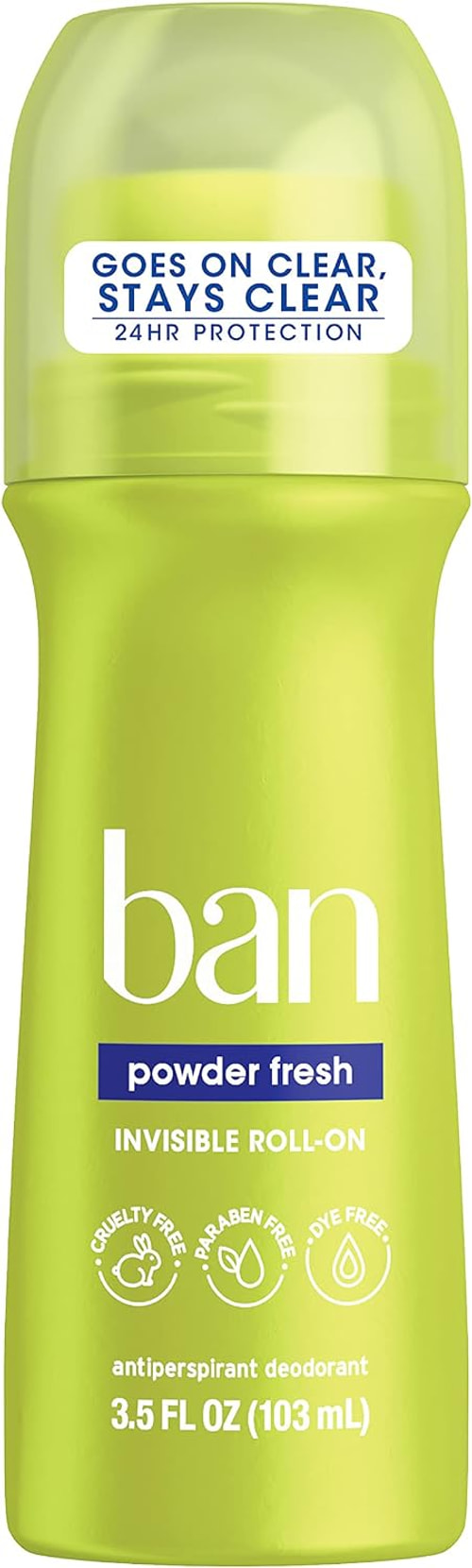 Ban Deodorant Roll On 103ml Powder Fresh