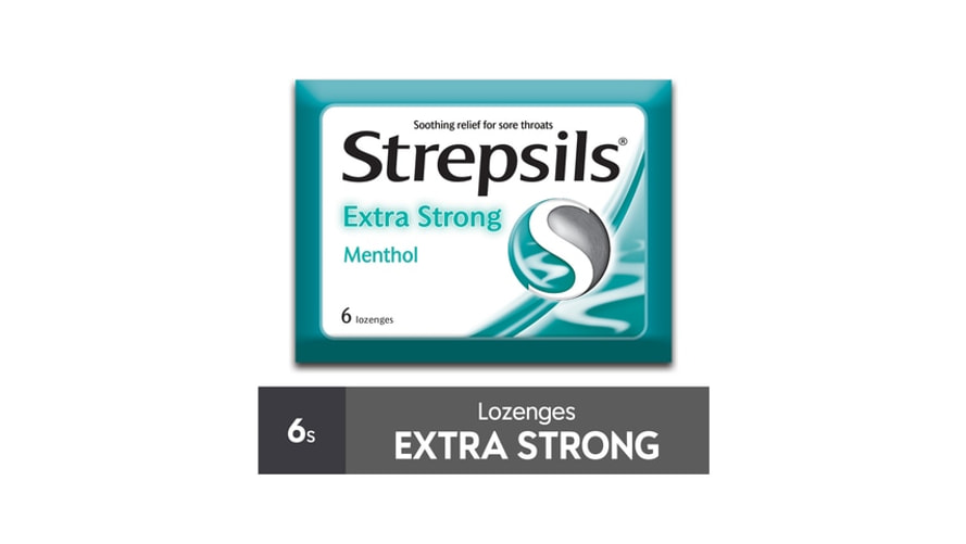 Strepsils Antiseptic Lozenges 6s Extra Strong
