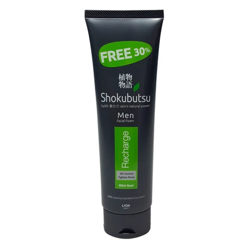 Shokubutsu Men Facial Foam Recharge